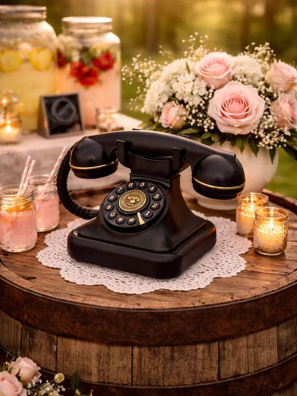 Téléphone audio – Livre d'or noir